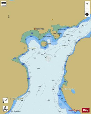 Vieux-Fort Marine Chart - Nautical Charts App