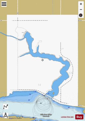 Cross Lake Marine Chart - Nautical Charts App