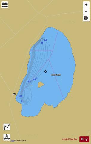 Lake Eloida (Loyada Lake) depth contour Map - i-Boating App