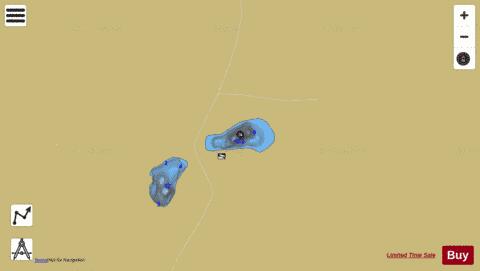 Lake 15-B-35 depth contour Map - i-Boating App