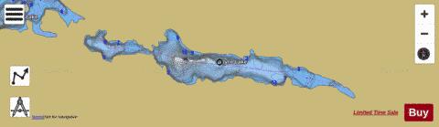 Wylie Lake depth contour Map - i-Boating App