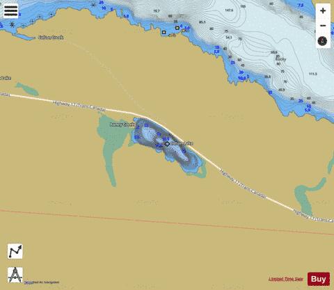 Colton Lake depth contour Map - i-Boating App