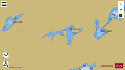 Tonakela Lake depth contour Map - i-Boating App