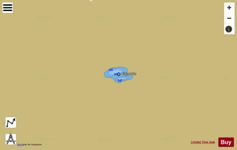 Elgin Lake depth contour Map - i-Boating App