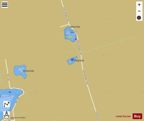 Staley Lake depth contour Map - i-Boating App