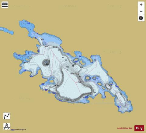Eden Lake Fishing Map Ca On V 103384232 Nautical Charts App