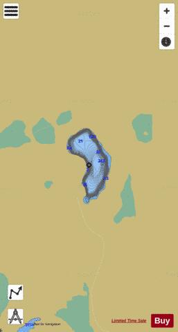 163, L. depth contour Map - i-Boating App