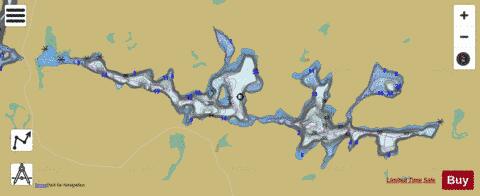 Roddy L. depth contour Map - i-Boating App