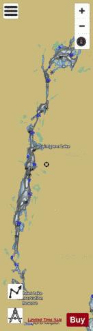 Cairngorm Lake depth contour Map - i-Boating App