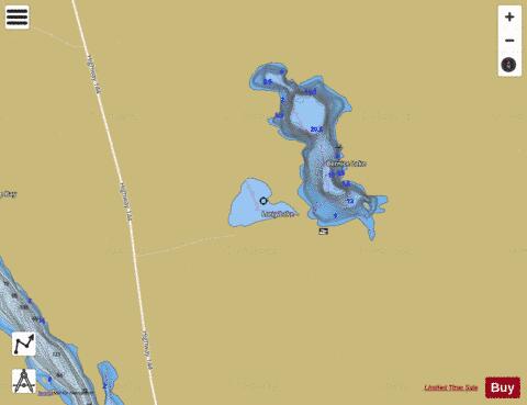 Lorry Lake depth contour Map - i-Boating App