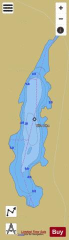 Tilia Lake depth contour Map - i-Boating App