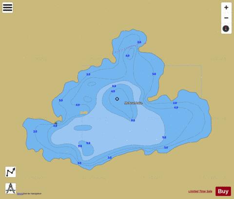 McBean Lake depth contour Map - i-Boating App