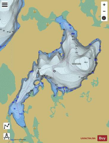 CA_ON_V_103412759 depth contour Map - i-Boating App