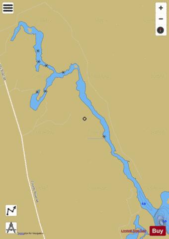 Havelock-Belmont-Methuen depth contour Map - i-Boating App