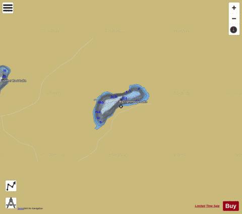 Big Lighthouse Lake depth contour Map - i-Boating App