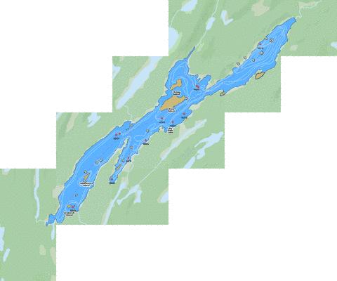 Big Deer Lake Marine Chart - Nautical Charts App