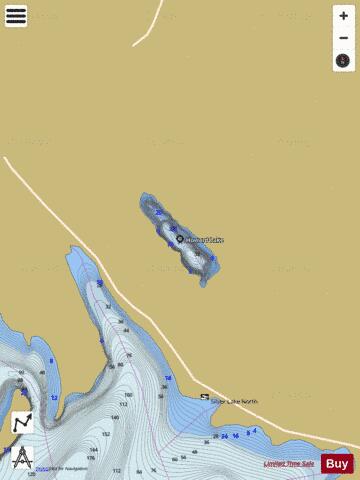 Howard Lake depth contour Map - i-Boating App