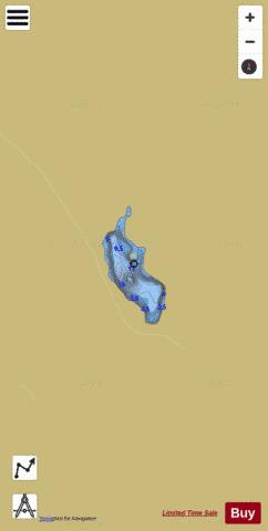 Lake No 11, Sault Ste Marie depth contour Map - i-Boating App