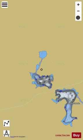 Mohan Lake depth contour Map - i-Boating App