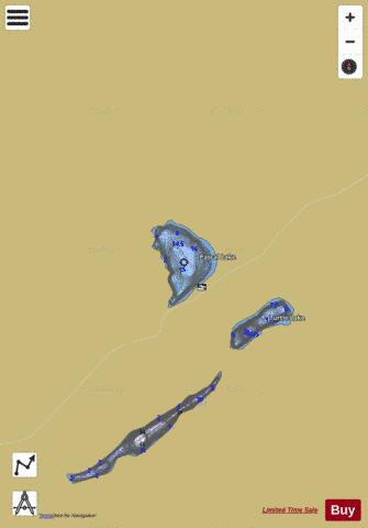 Pascal Lake depth contour Map - i-Boating App