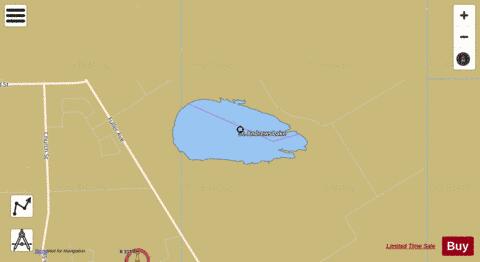 St Andrews Lake depth contour Map - i-Boating App