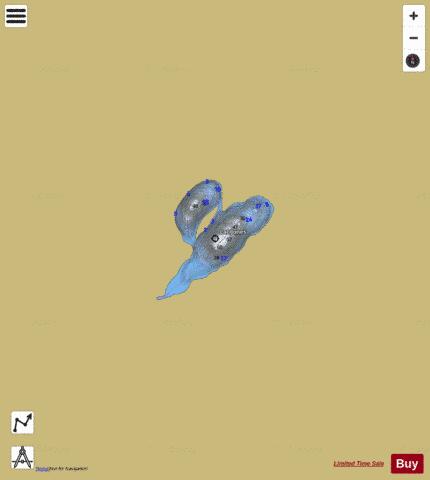 JONES depth contour Map - i-Boating App