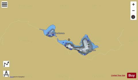 Morasse Lac depth contour Map - i-Boating App