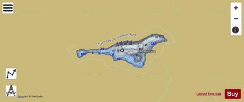 Gustave, Lac depth contour Map - i-Boating App