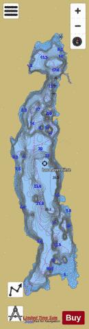 Laverdiere, Lac depth contour Map - i-Boating App