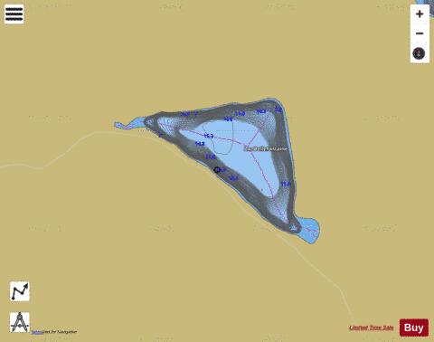 Bellefontaine, Lac depth contour Map - i-Boating App