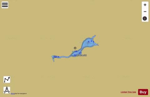 Brule, Lac du depth contour Map - i-Boating App