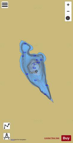 Joffre, Lac depth contour Map - i-Boating App