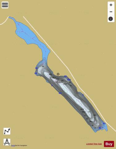 Saint-Anne, Lac depth contour Map - i-Boating App