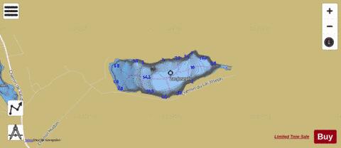 Joseph, Lac depth contour Map - i-Boating App