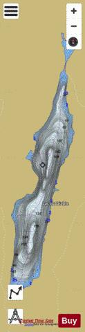 Diable, Lac du depth contour Map - i-Boating App