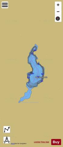 Staniforth, Lac depth contour Map - i-Boating App