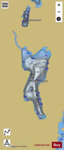Froid, Petit lac depth contour Map - i-Boating App