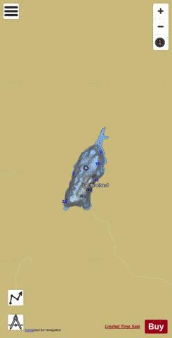 Brochard, Lac depth contour Map - i-Boating App