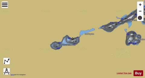 Osborn, Lac depth contour Map - i-Boating App