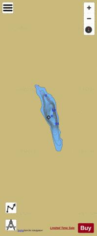 Bousset, Lac depth contour Map - i-Boating App