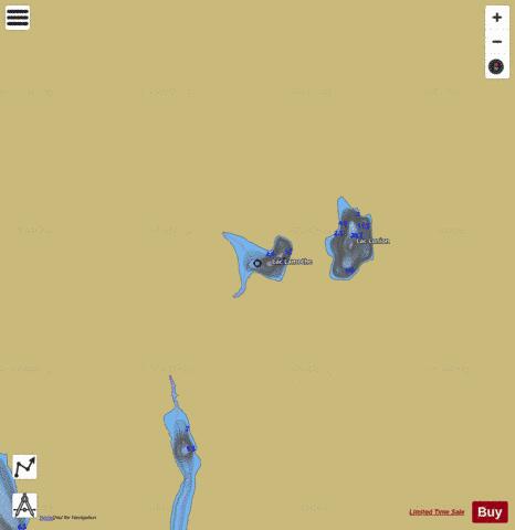 Lamothe, Lac depth contour Map - i-Boating App