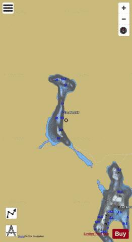 Nevair, Lac depth contour Map - i-Boating App