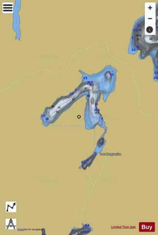 Walsh, Lac depth contour Map - i-Boating App
