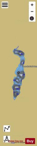 Sud-Ouest, Lac du depth contour Map - i-Boating App
