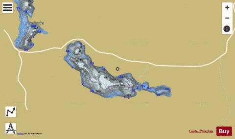 Turgeon, Lac depth contour Map - i-Boating App