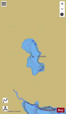 Laroque, Lac depth contour Map - i-Boating App