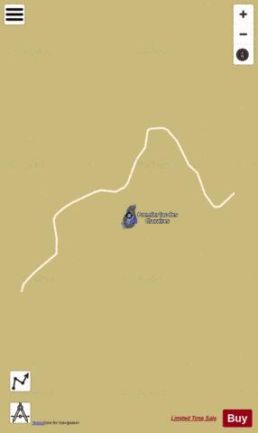 Clavaires, Premier lac des depth contour Map - i-Boating App