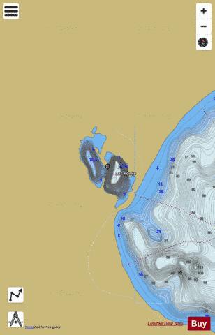 Konke, Lac depth contour Map - i-Boating App