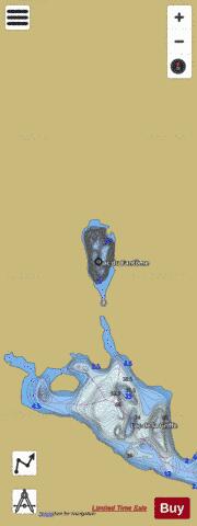 Fantome, Lac du depth contour Map - i-Boating App