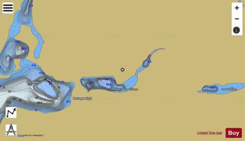 Gitane, Lac de la depth contour Map - i-Boating App